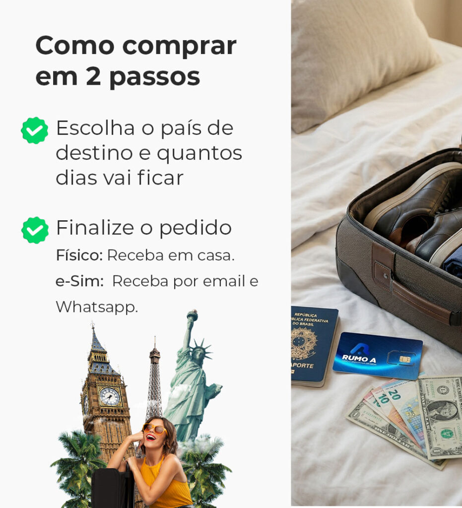 Chip Internacional RUMO A — imagem 2