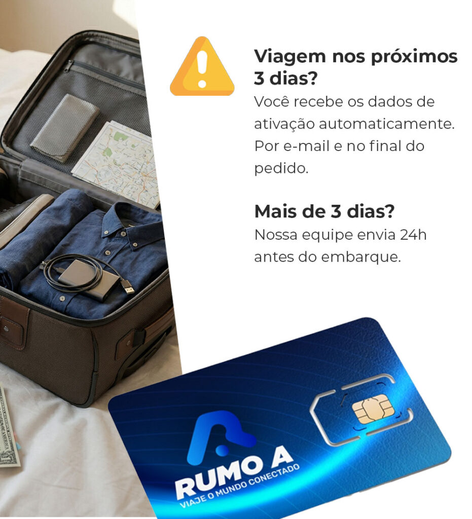 Chip Internacional RUMO A — imagem 3